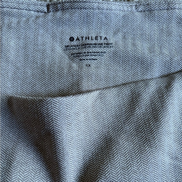 Athleta like new🤩Herringbone Patterned Leggings in Gray - Picture 1 of 7